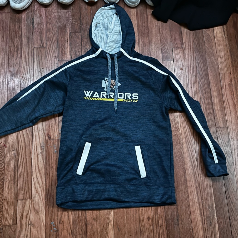 Warriors Hockey Navy Blue Athletics Hoodie